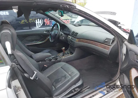 2002 BMW 325Ci z USA, uszkodzony, nr VIN WBABS33462JY43617